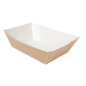 BARQUETTES 'THEPACK' 2400 G 220 G/M2 17x9,7x6,3 CM NATUREL CARTON ONDULÉ NANO-MICRO (600 UNITÉ)