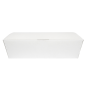 BOÎTES "LUNCH BOX" COUVERCLES 'THEPACK' 1500 ML (48 oz) 230 G/M2 21x18x5,5 CM BLANC CARTON ONDULÉ NANO-MICRO (360 UNITÉ)