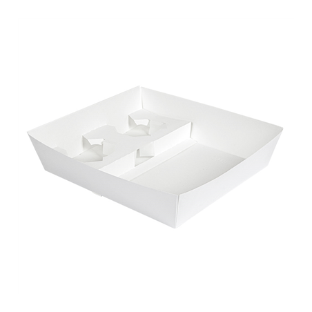 PLATEAUX REPAS À EMPORTER 2 VERRES+1 COMPART.