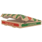 BOÎTES PIZZA 'THEPACK' 330 G/M2 26x26x3,8 CM NATUREL CARTON ONDULÉ MICROCANAL (100 UNITÉ)