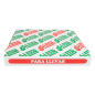 BOÎTES PIZZA 'THEPACK' 330 G/M2 32x32x3,8 CM BLANC CARTON ONDULÉ MICROCANAL (100 UNITÉ)