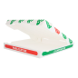 BOÎTES PIZZA 'THEPACK' 330 G/M2 32x32x3,8 CM BLANC CARTON ONDULÉ MICROCANAL (100 UNITÉ)