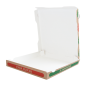 BOÎTES PIZZA 'THEPACK' 330 G/M2 32x32x3,8 CM NATUREL CARTON ONDULÉ MICROCANAL (100 UNITÉ)