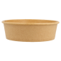 POTS SALADIERS 1300 ML 337 G/M2 + PE Ø 18,7/16x7 CM NATUREL KRAFT (300 UNITÉ)