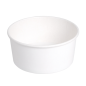 POTS SALADIERS 750 ML 320 + 18 PE G/M2 Ø 14,5/12,5x7 CM BLANC CARTON (500 UNITÉ)