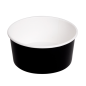 POTS SALADIERS 750 ML 320 + 18 PE G/M2 Ø 14,5/12,5x7 CM NOIR CARTON (500 UNITÉ)