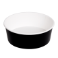 POTS SALADIERS 1300 ML 337 G/M2 + PE Ø 18,7/16x7 CM NOIR CARTON (300 UNITÉ)