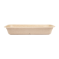 PLATEAUX 'BIONIC' 500 ML 20,9x10,7x3,5 CM NATUREL BAGASSE (400 UNITÉ)
