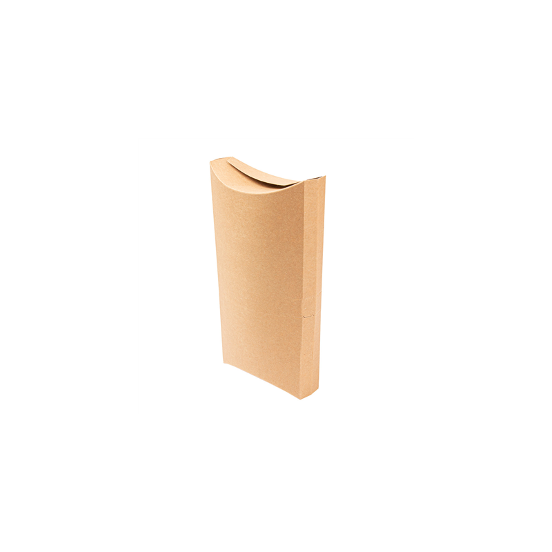 RÉCIPIENTS POUR BURRITOS  250 G/M2 19,5x12,5x3 CM MARRON CARTON (500 UNITÉ)
