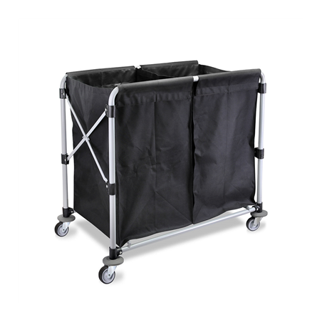 CHARIOT PLIABLE POUR BLANCHISSERIE