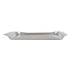 PLATEAU DE SERVICE L 'ARTINOX'  35,6x24,4x2,4 CM ARGENTE INOX (12 UNITÉ)