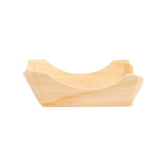 BARQUETTES EN FEUILLE DE PEUPLIER  4x4x1,5 CM NATUREL BOIS (100 UNITÉ)