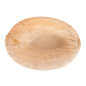 BOL OVALE COURBE 'ARECA' 110 ML 12x8,6x5 CM NATUREL ARECA (200 UNITÉ)