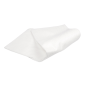 SERVIETTE EMBALLÉE À USAGE UNIQUE  80 G/M2 60x100 CM BLANC VISCOSE / PULPE (100 UNITÉ)