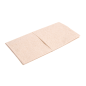 10 U X 10 U. MOUCHOIRS 3 PLIS  21x21 CM NATUREL KRAFT (1 UNITÉ)