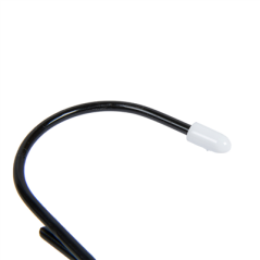 CINTRES  40,5x21,5 CM NOIR FIL METALLIQUE (10 UNITÉ)