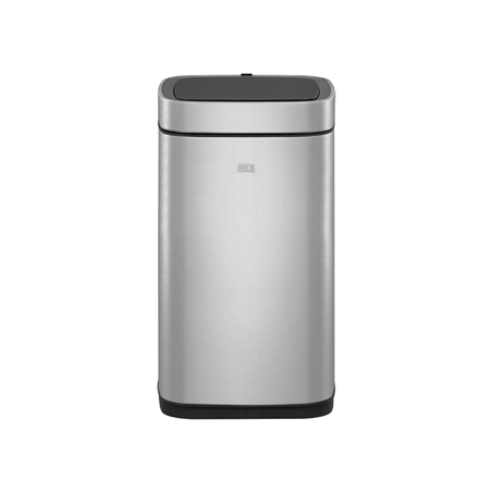 POUBELLE À DÉTECTEUR DE MOUVEMENT 12L 24,2x24,4x42,8 CM ARGENTE INOX (1 UNITÉ)