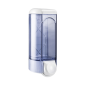 DISTRIBUTEUR DE SAVON 800 ML 25x9,5x9,5 CM TRANSPARENT ABS (1 UNITÉ)