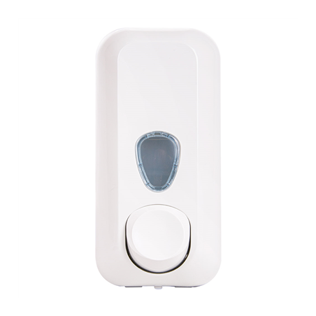 DISTRIBUTEUR DE SAVON 550 ML 22,8x9x10,2 CM BLANC ABS (1 UNITÉ)