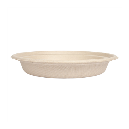 BOLS 'BIONIC' 700 ML Ø 20,8x3,4 CM NATUREL BAGASSE (400 UNITÉ)