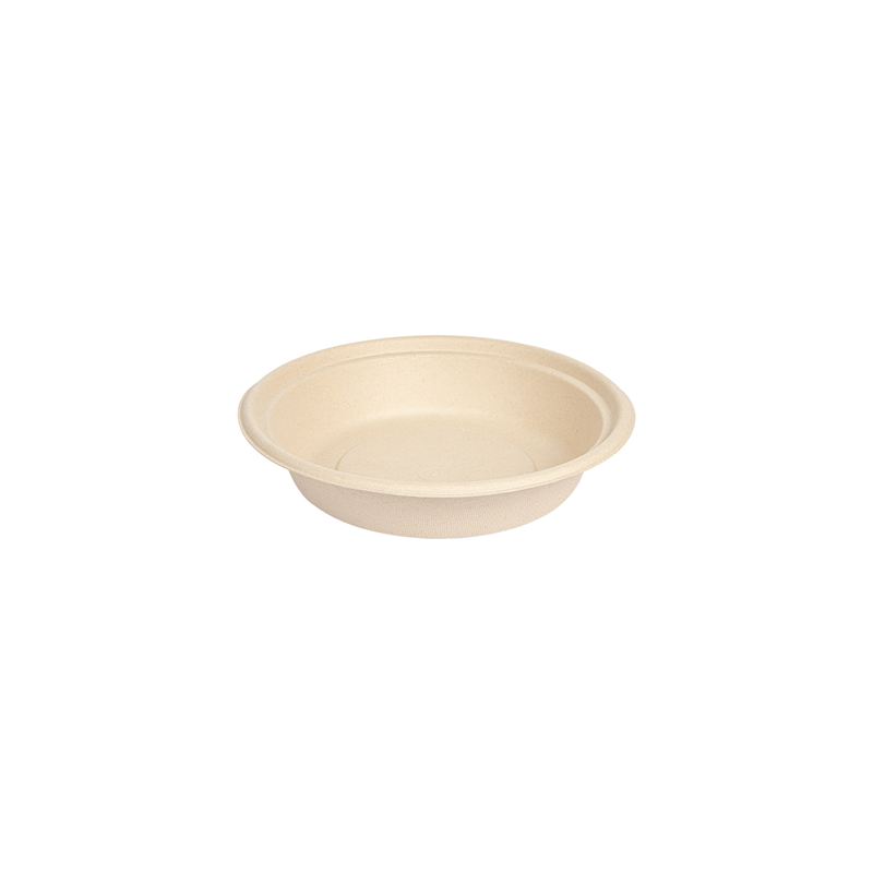 BOLS 'BIONIC' 900 ML Ø 20,8x4,4 CM NATUREL BAGASSE (400 UNITÉ)