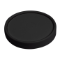 COUVERCLES POUR GOBELETS  280 G/M2 + PE Ø 9 CM NOIR CARTON (1000 UNITÉ)