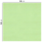 NAPPES PLIAGE M 'LIKE LINEN' 70 G/M2 100x100 CM VERT POMME SPUNLACE (200 UNITÉ)
