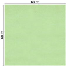 NAPPES PLIAGE M 'LIKE LINEN' 70 G/M2 120x120 CM VERT POMME SPUNLACE (200 UNITÉ)