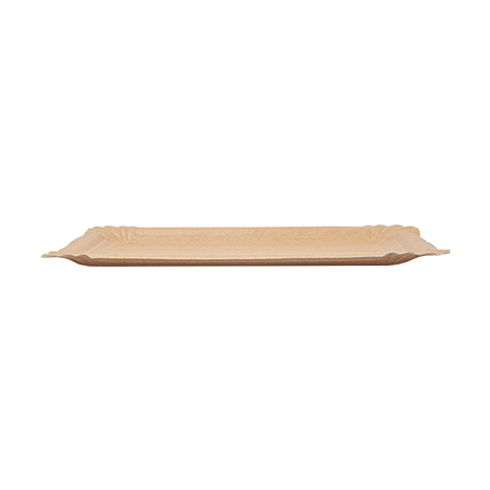 PLATEAUX PÂTISSERIE - PETITS  300 G/M2 20x13 CM NATUREL KRAFT (250 UNITÉ)