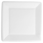 ASSIETTES CARRÉES  220 G/M2 18x18 CM BLANC CARTON (400 UNITÉ)