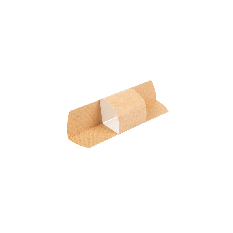 EMBALLAGE ROLLER POUR SANDWICH 'THEPACK' 220 G/M2 10,5x23 CM MARRON CARTON ONDULÉ NANO-MICRO (1000 UNITÉ)