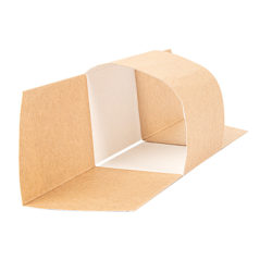 EMBALLAGE ROLLER POUR SANDWICH 'THEPACK' 220 G/M2 10,5x23 CM MARRON CARTON ONDULÉ NANO-MICRO (1000 UNITÉ)