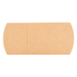 EMBALLAGE ROLLER POUR SANDWICH 'THEPACK' 220 G/M2 10,5x23 CM MARRON CARTON ONDULÉ NANO-MICRO (1000 UNITÉ)