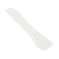 PETITES CUILLÈRES POUR GLACES EN SACHET 'PAPER SPOON' 590 G/M2 9,4 CM BLANC CARTON (400 UNITÉ)