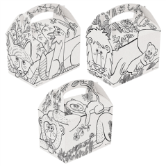 BOÎTES MENU ENFANT COLORIAGE