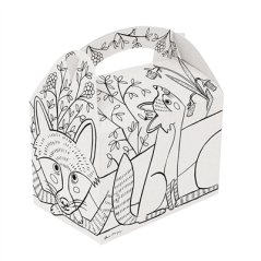 BOÎTES MENU ENFANT COLORIAGE