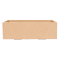 BOÎTES "TRAITEUR" XS  375 G/M2 25,8x15x8 CM NATUREL KRAFT (100 UNITÉ)