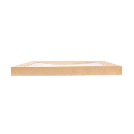COUVERCLES POUR BOÎTES 253.13  300 G/M2 + PET 26,2x15,5x3 CM NATUREL KRAFT (100 UNITÉ)