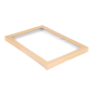 COUVERCLES POUR BOÎTES 253.17  300 G/M2 + PET 45,5x31,3x3 CM NATUREL KRAFT (50 UNITÉ)