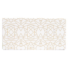 BOÎTES PÂTISSERIES AVEC FENÊTRE 'THEPACK DECO' 250 G/M2 + OPP 24x24x12 CM BLANC CARTON ONDULÉ NANO-MICRO (50 UNITÉ)