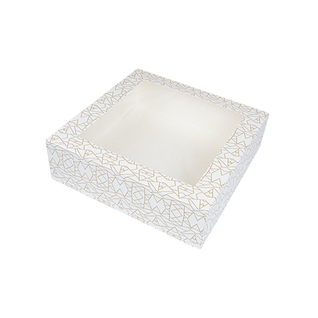 BOÎTES PÂTISSERIES AVEC FENÊTRE
