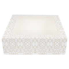 BOÎTES PÂTISSERIES AVEC FENÊTRE