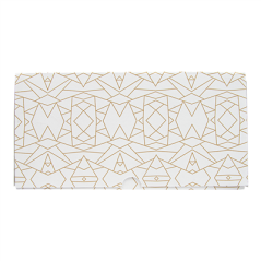 BOÎTES PATISSERIES SANS FENÊTRE 'THEPACK DECO' 250 G/M2 24x24x12 CM BLANC CARTON ONDULÉ NANO-MICRO (50 UNITÉ)