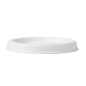COUVERCLES POUR POTS 150.58 'BIONIC'  Ø 6,2x0,8 CM BLANC BAGASSE (1000 UNITÉ)