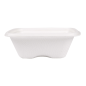 PETITS POTS 'BIONIC' 70 ML 7,7x7,7x2,7 CM BLANC BAGASSE (600 UNITÉ)