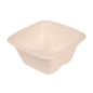 PETITS POTS 'BIONIC' 100 ML 7,7x7,7x3,7 CM NATUREL BAGASSE (600 UNITÉ)