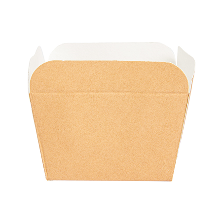 DELI-BARQUETTES  210 + 15 PE G/M2 4,8x4,8x4,9 CM NATUREL CARTON (100 UNITÉ)