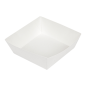 DELI-BARQUETTES  210 + 15 PE G/M2 7x7x3 CM BLANC CARTON (1000 UNITÉ)