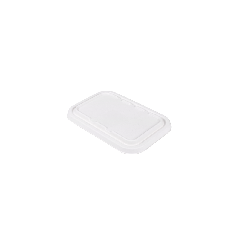COUVERCLES POUR RÉFÉRENCES 221.38/39 'BIONIC' 22,2x14,7x1,2 CM BLANC BAGASSE (600 UNITÉ) COUVERCLES POUR RÉFÉRENCES 221.38/39 'BIONIC' 22,2x14,7x1,2 CM BLANC BAGASSE (600 UNITÉ)