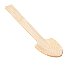 CUILLÈRES À CAFÉ  10,5 CM NATUREL BAMBOU (100 UNITÉ)